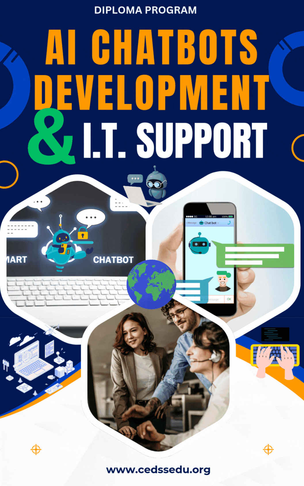 DIPLOMA PROGRAM IN DEVELOPMENT OF AI CHATBOTs AND IT SUPPORT