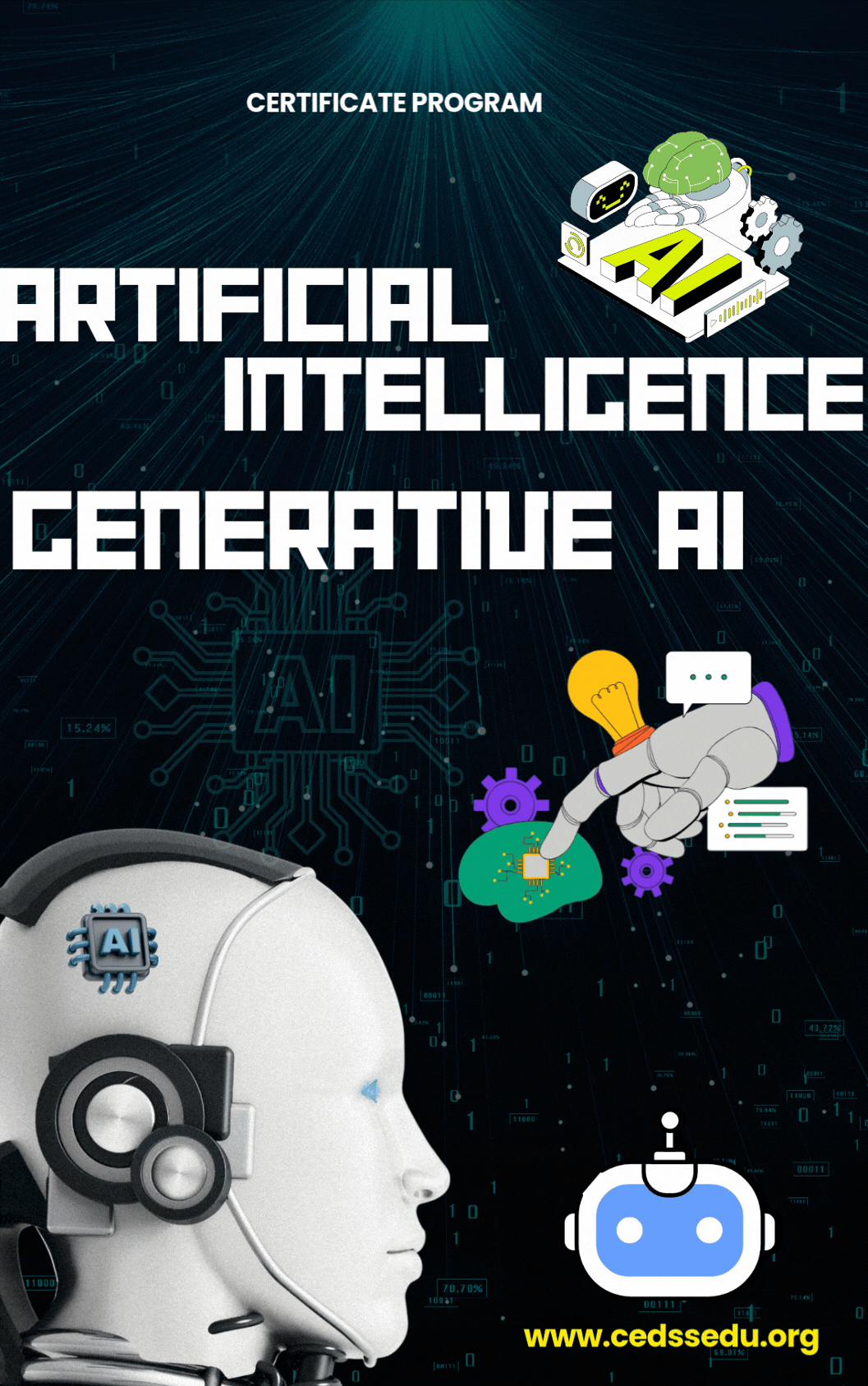 CERTIFICATE COURSE IN ARTIFICIAL INTELLIGENCE AND GENERATIVE AI