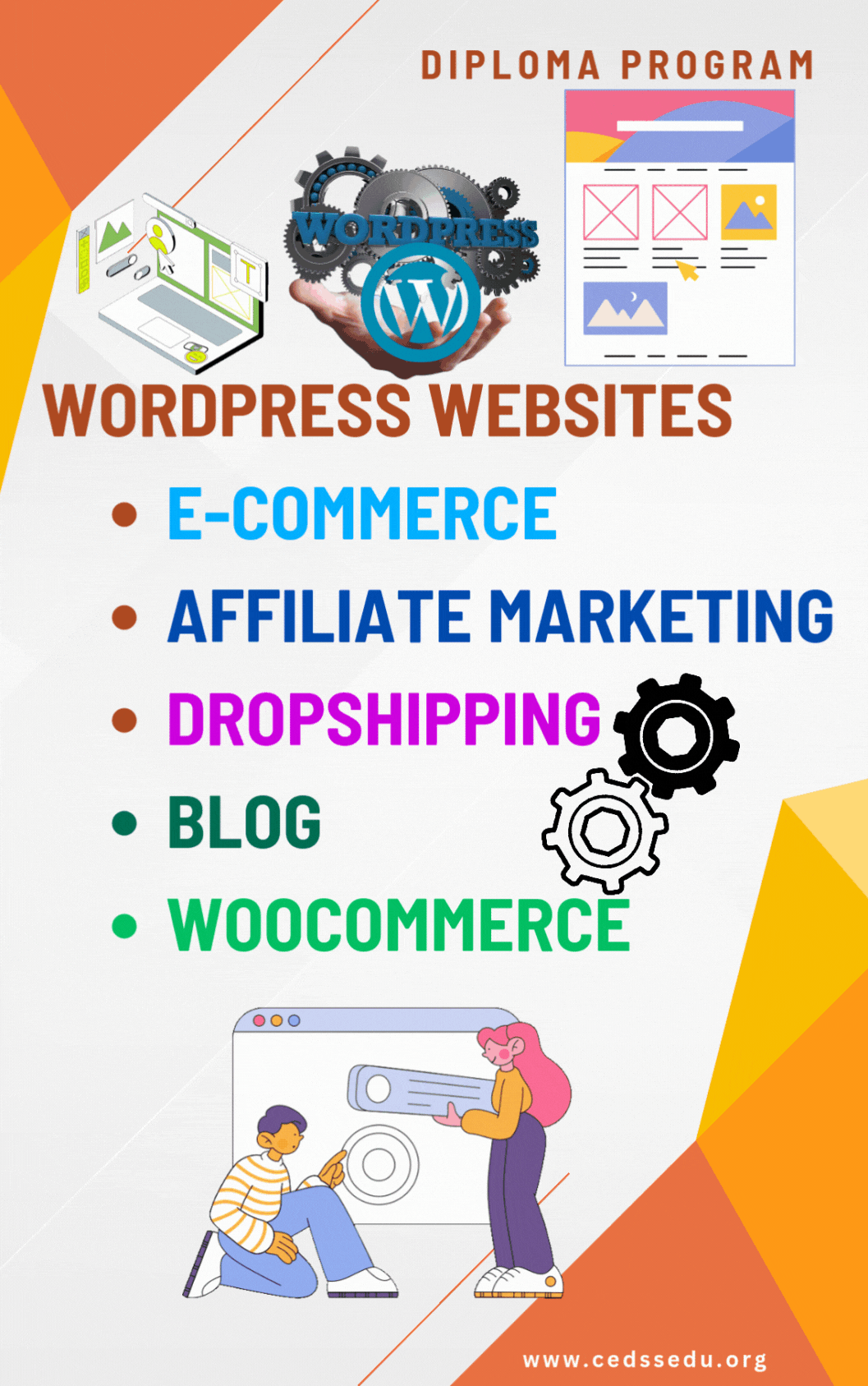 PROFESSIONAL DIPLOMA PROGRAM – BUILDING WORDPRESS WEBSITES